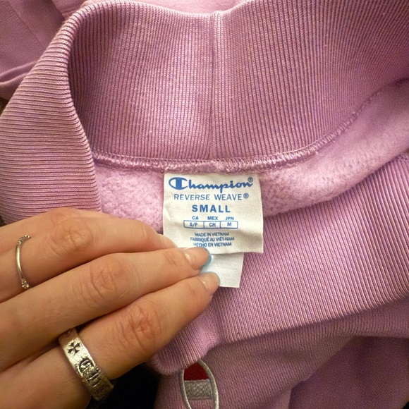 Champion Women's Lavender Hoodie and Sweats Matching Set - Picture 9 of 9